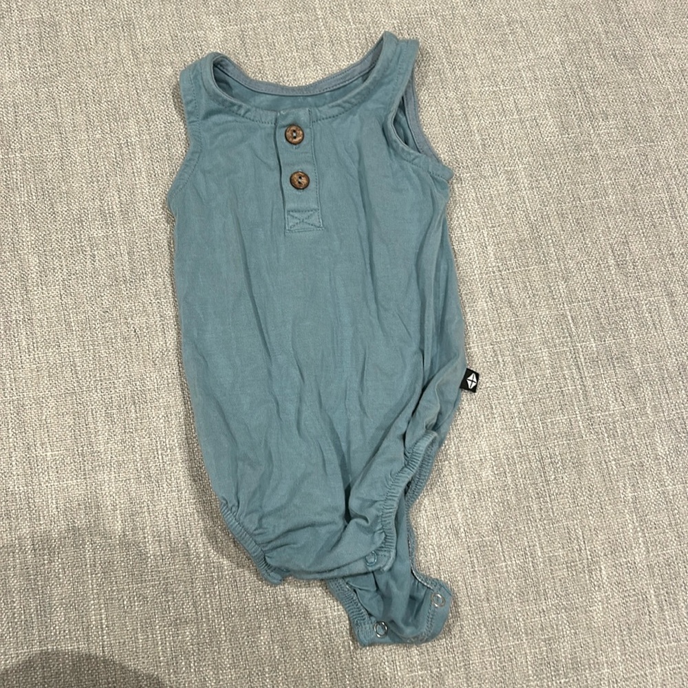 Kyte baby tank Henley romper